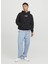Kapüşon Yaka Siyah Erkek Sweatshırt 12242357_JORSILVERLAKE Sweat Hood 1