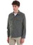 Haki Slim Fit Ceket Yaka Overshirt Gömlek 4