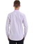 Lila Comfort Fit Çizgili %100 Pamuklu Slim Yaka Uzun Kollu Casual Gömlek 6