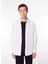 Slim Fit Gömlek Yaka Beyaz Erkek Gömlek UMA23135CA 1