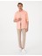 Pembe Slim Fit Uzun Kollu Gömlek 4