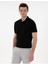 Siyah Regular Fit Basic Tişört 1
