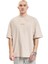 Erkek T-Shirt Jcoprjct Tee Ss Crew Neck 12250713-MOONBEAM 1