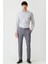 Erkek 4 Cepli Gabardin Spor Pantolon Gri PNS22Y22101_D55 1