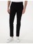 Siyah Slim Fit Kanvas Pantolon 2