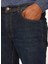 Lacivert Erkek Düz Paça Slim Fit Denim Pantolon FM23W28PD 5