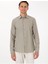 Yeşil Slim Fit Uzun Kollu Gömlek 3