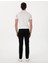 Siyah Slim Fit Kanvas Pantolon 4