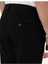 Siyah Slim Fit Kanvas Pantolon 5