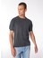 Gmg Fırenze Bisiklet Yaka Slim Fit Antrasit Erkek Kazak GU24MSS04001 3