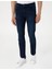 Koyu Lacivert Slim Fit Jean Pantolon 2