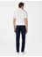 Koyu Lacivert Slim Fit Jean Pantolon 4
