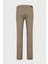 Haki Slim Fit Desenli Pamuklu 5 Cep Kanvas Pantolon 2