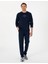 Lacivert Slim Fit Eşofman Altı 1