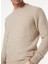 Bisiklet Yaka Regular Fit Jakarlı Vizon Erkek Kazak FC3WM-KZK330 3