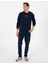 Lacivert Slim Fit Eşofman Altı 3