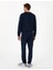 Lacivert Slim Fit Eşofman Altı 4