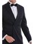 Lacivert Slim Fit Düz Sivri Yaka Klasik Kruvaze Smokin Damatlık 4