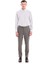 Bordo Slim Fit Baskılı Pamuklu Slim Yaka Uzun Kollu Klasik Gömlek 2