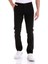 Siyah Regular Fit Düz Yandan Cepli Basic Kanvas Pantolon 1