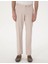 Bej Regular Fit Basic Kanvas Pantolon 2