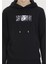 Siyah Ön Arka Baskılı Kapüşonlu Pamuk Regular Fit Erkek Sweatshirt Multıcultured Hoodıe 2