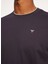Bisiklet Yaka Lacivert Erkek T-Shirt FM23W07TG 4