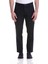 Siyah Regular Fit Desenli Pamuklu Yandan Cepli Basic Kanvas Pantolon 1