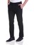 Siyah Regular Fit Desenli Pamuklu Yandan Cepli Basic Kanvas Pantolon 4