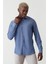 Erkek Regular Fit Uzun Kollu Spor Gömlek Lacivert GM22Y221044_D39 4
