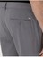 Gri Slim Fit Gofre Kanvas Pantolon 6