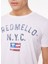 Bisiklet Yaka Beyaz Erkek T-Shirt FM23W11TG 5