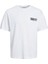 Erkek T-Shirt Jortoast Tee Ss Crew Neck 12254168-BRIGHT White 1