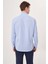 Erkek Regular Fit Paşa Yaka Spor Gömlek Mavi GM23Y231015_D35 2