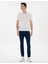 Beyaz Slim Fit Tişört 4