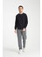 Erkek Uzun Kol Bisiklet Yaka Sweatshirt 3206 1