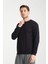 Erkek Uzun Kol Bisiklet Yaka Sweatshirt 3206 3