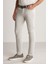 Slim Fit 5 Cep Açık Gri Yazlık Pantolon 3