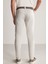 Slim Fit 5 Cep Açık Gri Yazlık Pantolon 5