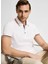 Pike Pamuk Beyaz Polo T-Shirt 1