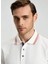 Pike Pamuk Beyaz Polo T-Shirt 5