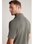 Haki Havlu Kumaş Polo Yaka T-Shirt 3