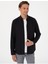 Siyah Slim Fit Uzun Kollu Gömlek 3