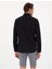Siyah Slim Fit Uzun Kollu Gömlek 5