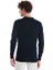 Lacivert Regular Fit Jakarlı Polo Yaka Yünlü Triko Kazak 6