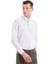 Bordo Slim Fit Baskılı Pamuklu Slim Yaka Uzun Kollu Klasik Gömlek 5