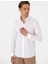 Beyaz Slim Fit Uzun Kollu Gömlek 3