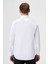 Erkek Regular Fit Saten Klasik Gömlek Beyaz GM23K232020_D01 2