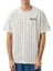 60284786-PINSTRIPE Ne Jersey Newera Beyaz Bisiklet Yaka Normal Kalıp Erkek T-Shirt 1