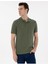 Haki Regular Fit Basic Tişört 1